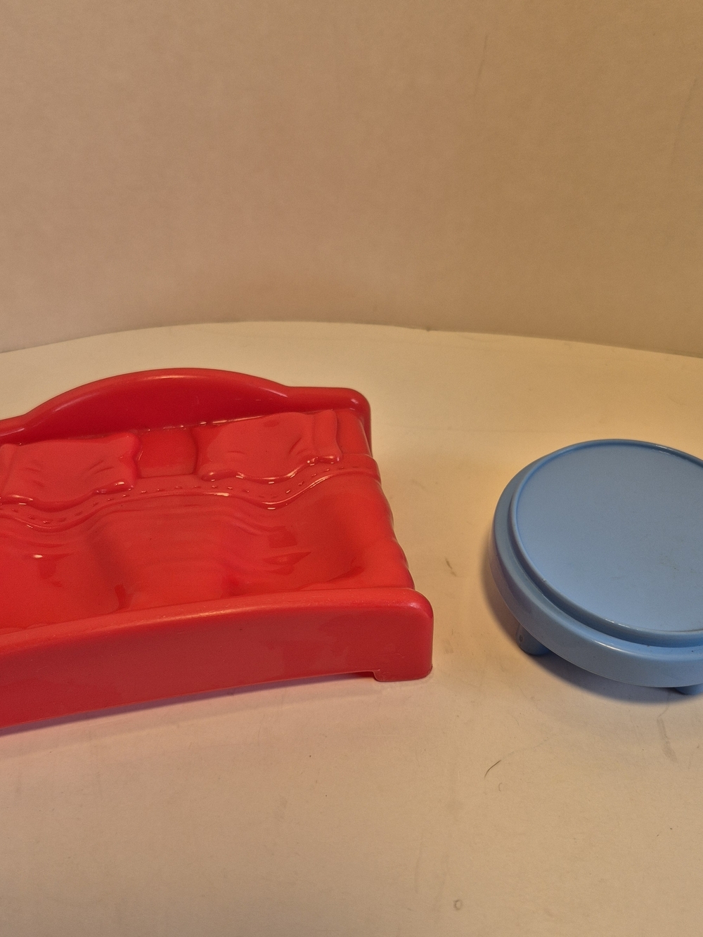 Fisher Price Little People Busy Day House Furniture Replacement Bed & Table